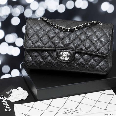 chanel medium classic fiji water